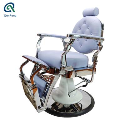 China Comfortable Durable Salon Furniture Hairdressing Equipment Comfortable Styling Barber Chair Classic for sale