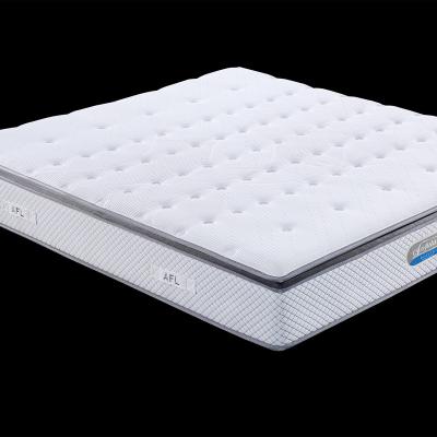 China Removable Natural Moderate Hardness High Density Foam Mattress Layer Latex Cover Compressed Packing Bedroom Furniture for sale