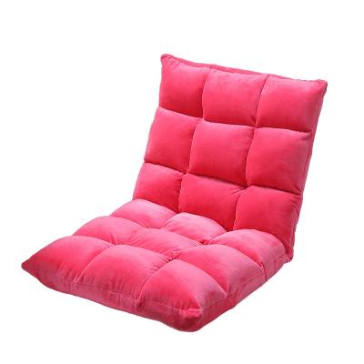 China Foldable Portable Folding Sofa Lounge Floor Chair Adjustable Floor Chair Sofa Floor Seat Lazy Cushion for sale