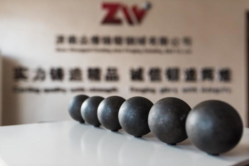 Verified China supplier - Jinan  Zhongwei  Casting And Forging Grinding Ball Co.,Ltd