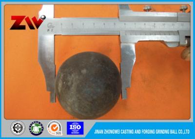 China Unbreakable high hardness grinding balls for mining , grinding media steel balls for sale