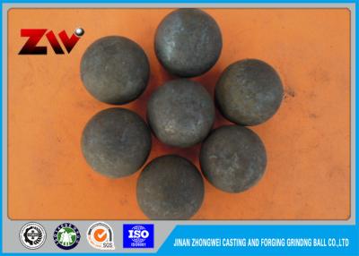 China HRC 60-68 High Density Cement Plant use Cast iron Grinding balls for ball mill for sale