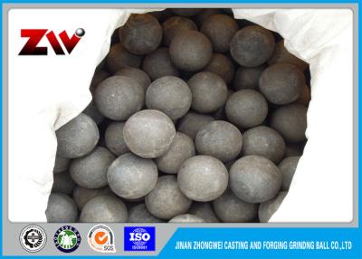 China Forged Steel Grinding Balls for Mining , Industrial grinding media steel balls for sale