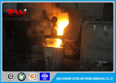 China Industrial High hardness cast steel grinding media ball high Cr10 HRC 58-64 for sale