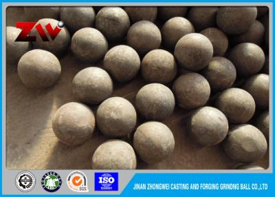 China High Chrome Casting Forging Steel Balls 75Mr , Grinding Media Balls for sale