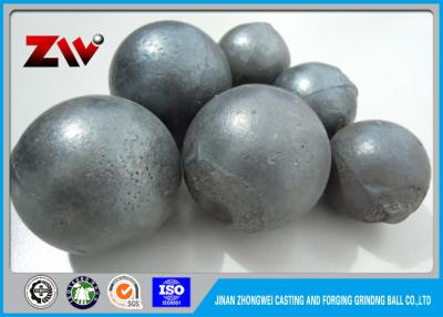 China Wear-resistant High Chrome Cast grinding media balls for cement plant for sale