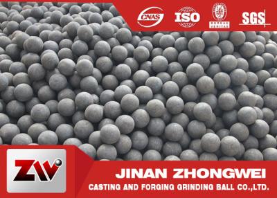 China Chile Copper Mining Forged Grinding Ball  High Hardness Grinding Media Balls for sale