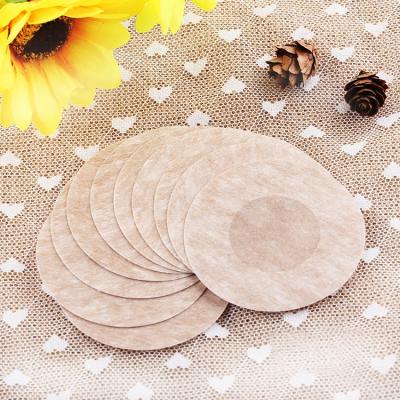 China Disposable Nonwovens Accessories Non-woven Pisties Underwear Women Nipple Cover Bra Stickers for sale