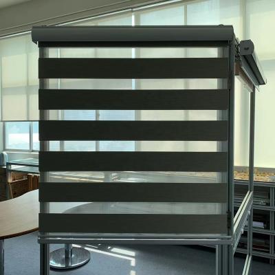 China Industrial Cordless Day and Night Zebra Roller Shade Roller Shade System for sale