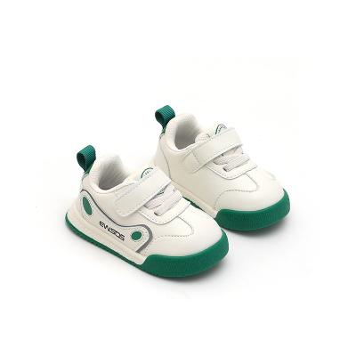 China Breathable Boys and Girls 1-3 Years Baby Shoes Children Soft Soled White Casual Walking Shoes Kids Sneakers for sale