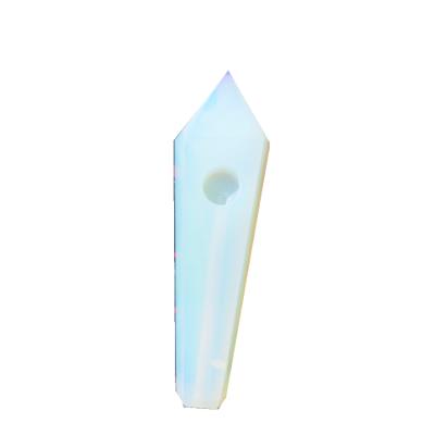 China China Wholesale Natural Quartz Stone Opal Crystal Smoking Pipe For Gift for sale