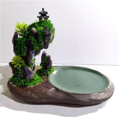 China China Top Selling Products 2021 Raw Stone Genuine Amethyst Crystal Ashtray Crystal for sale