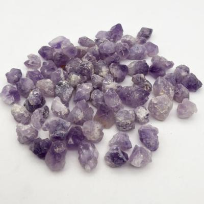 China High Quality Natural Amethyst 10-20mm Crystal Raw Stone Healing Crystals From China for sale