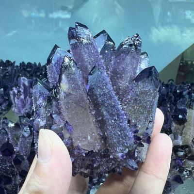 China China Wholesale Natural Stones Hand Craft Amethyst Crystal Cluster For Decoration for sale