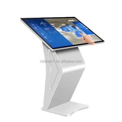 China 55 Inch Indoor Interactive Digital Kiosk Touch Screen Advertising Digital Information Kiosk Touch Screen Kiosk For Shopping Mall for sale