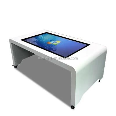 China Indoor 21.5 32 43 49 55 Inch Multi Interactive Touch Screen Smart Digital Coffee Table For Kids Game Information Show for sale