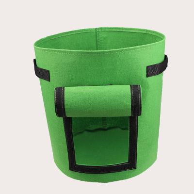 China Plant Fiber Felt Nonwoven Fabric Potato Plant Bags, Garden Vegetable, Crop Planting Bag for sale