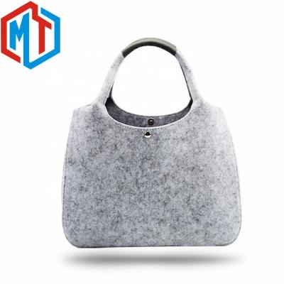 China Normcore/Minimalist Sturdy Ladies Handbag Felt Handbag Polyester Environmental Friendly Material Fashion Simple Women's Bag for sale