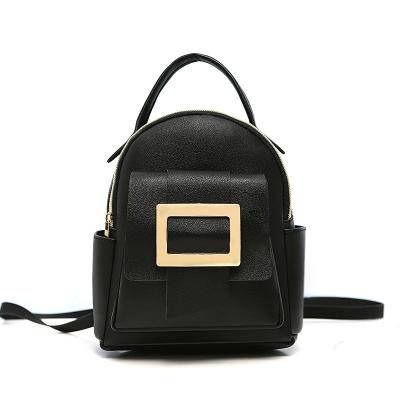 China 2021 new hot style fashion style buckle ladies soft cross-shoulder bags mini daily life sale backpack for sale