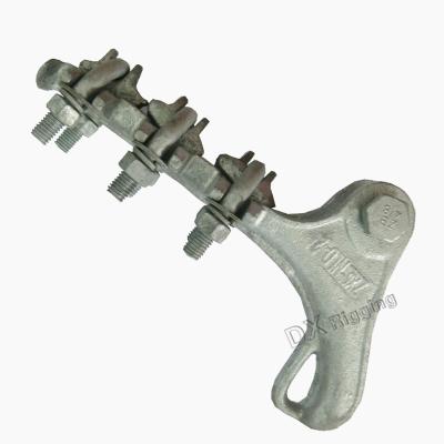 China Lifting power line hardware strain clamp Bolt Type Aluminium Strain Clamps for sale