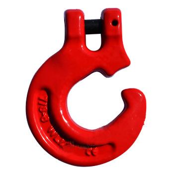 China Heavy Industry High strength clevis sling hook Screw Sling Hooks with latch for lifting for sale