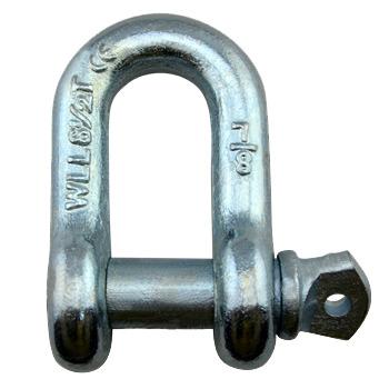 China Heavy Industry US Type Screw Pin Chain Shackle G-210 for sale