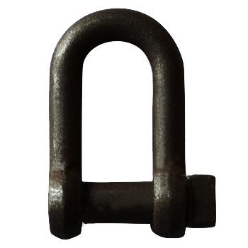 China Lifting stainless steel shackle Trawling Shackles with Square Head Screw Pin for sale