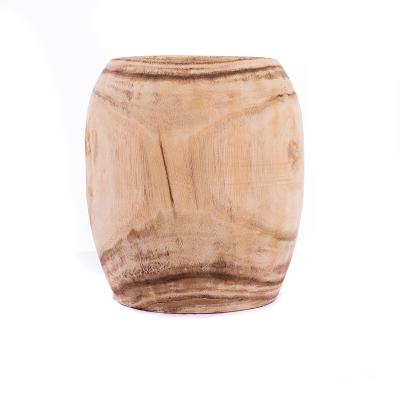 China Factory Handmade Natural Wood Pots CLASSIC Hot Selling Indoor Outdoor for sale