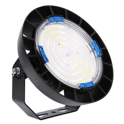 China Warehouse Black Die Casting Alloy Dlc UFO 150watt LED High Bay Ceiling Aluminum Garage Led UFO Highbay Light 150W for sale