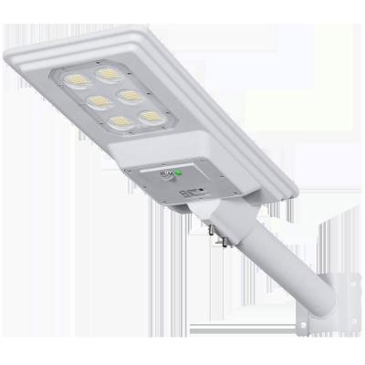 China ROAD Driveway 100w Smart Solar Outdoor Street Light Timer 100w Smart Solar Street Light for sale