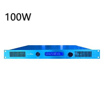 China 100W Long Range FM Transmitter For Church Radio Station 345mm*480mm*45mm for sale