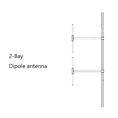 China FM dipole antenna 2 bay for fm transmitter RS ​​RADIO RS-2A for sale