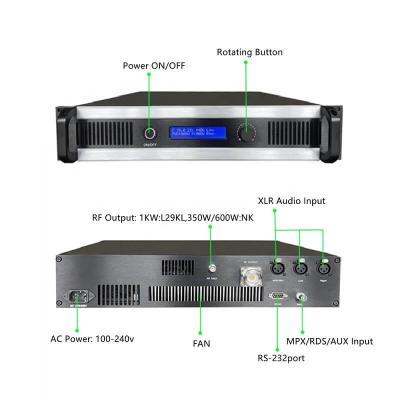 China 500W FM Radio RS Transmitter Full Equipment Package - 500 W.P. from RS radio station for sale