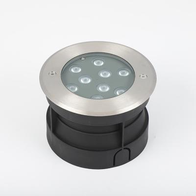 China Pool DC24V Recessed Control 304 Stainless Steel DMX512 RGBW IP68 9w LED Underwater Light WN-RRUL-150-09 for sale