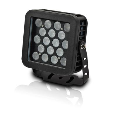 China LANDSCAPE ETL Listed Monochrome Light Waterproof IP66 Exterior Architecture Lighting 18W Led Flood Light for sale