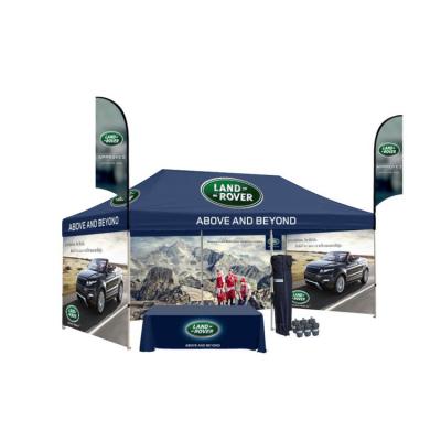 China Cheap Folding Tent Aluminum UV Resistant Waterproof 3*3m Canopy Tent Outdoor Folding Promotion Tent for sale