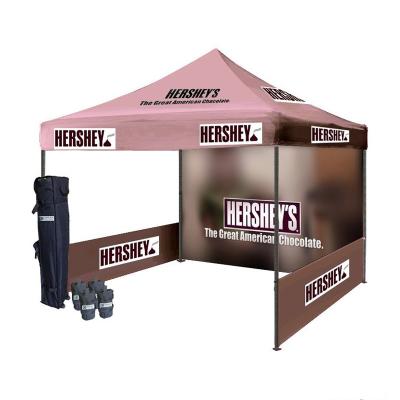 China Waterproof UV Resistant Fireproof Promotional Aluminum Frame Display Canopy Tent For Trade Show for sale