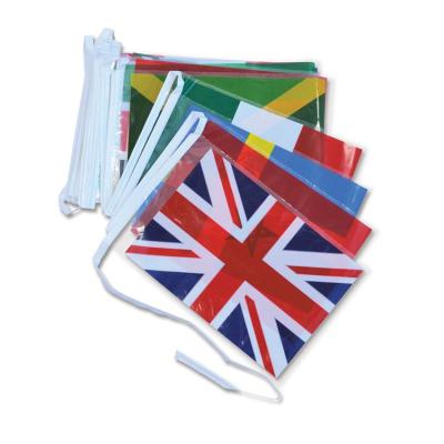 China National Polyester All Counties Polyester Bunting National Flag Outdoor Bunting Flag for sale