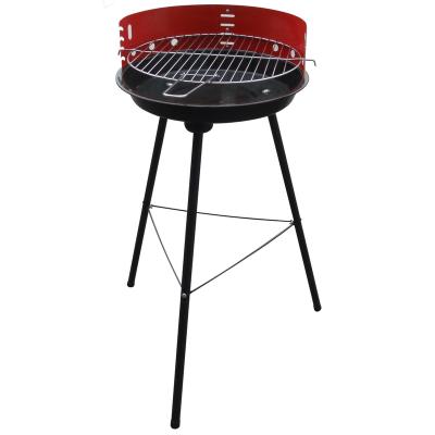 China Easily Assembled Garden Round Single Grill Cart Outdoor Charcoal Barbecue Grill en venta