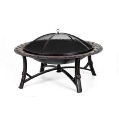 China Multifunctional Brazier Firepit and Easily Assembled Wooden BBQ Charcoal Grill for sale