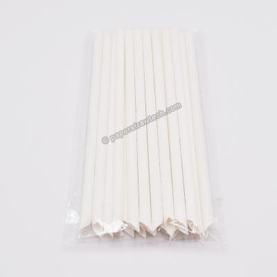 China RainbowBear Bio Stocked Degradable Paper Straws Milk Tea Paper Straw 6mm, 8mm, 10mm, 12mm Wide for sale