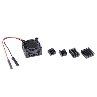 China Hot sale products raspberry pi 4 heatsink fan with heatsink for raspberry pi 4 B model for sale