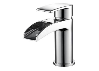 China High Quality Brass Single-Handle Contemporary Waterfall Basin Mixer T8112 for sale