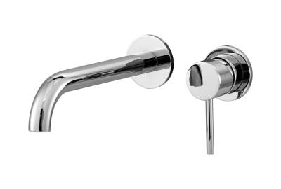 China Wall Mounted Concealed Shower Mixer Contemporary Handle T8009B for sale