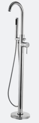 China Brass Material Floor Standing Bath / Shower Mixer For Bathroom T8000M à venda