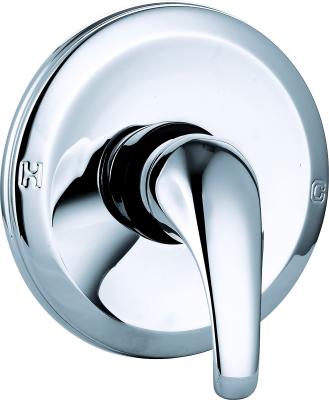 중국 Bathroom Concealed Shower Mixer with Chrome Finish Brass Material T8027C 판매용