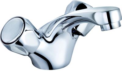 China Contemporary Chrome Basin Mixer Faucet with Ceramic Valves T8063 for sale