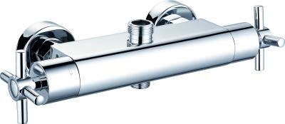 China Chrome Polished Thermostatic Bath Mixer With Hot And Cold Mixer T80811 à venda