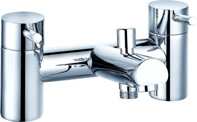 China Chrome Finish Bath Shower Mixer with Pressure Range 0.5-3.0 Bar T8201 for sale