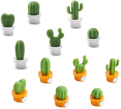 China Factory 2021 New Strong Small Magnets Blocks Fridge Magnet Design Customized Creative Cactus for sale